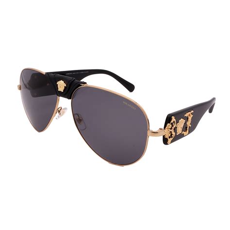 Versace™ VE2150Q Aviator Sunglasses 